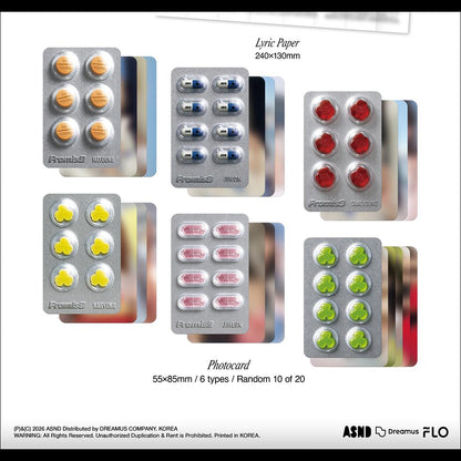 [Pre-order] fromis_9 [Glow ME] Vitamin Ver. 2nd Album + Free Gift