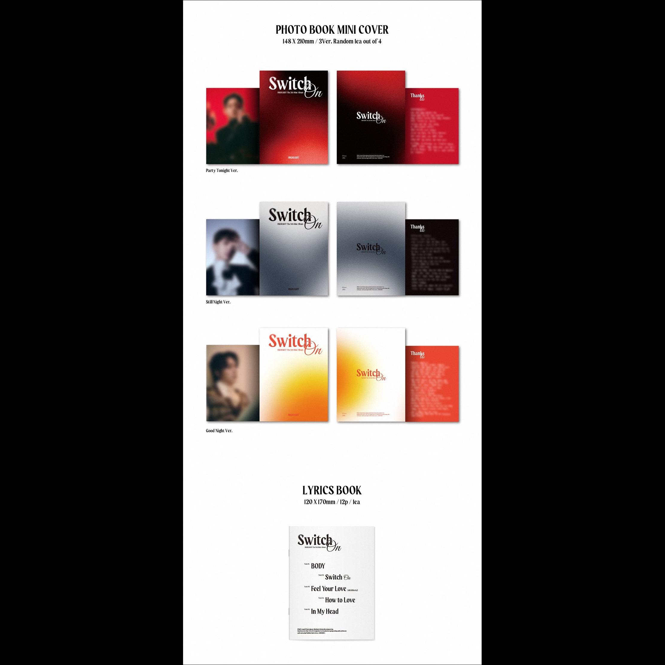 HIGHLIGHT [Switch On] THE 5th MINI ALBUM