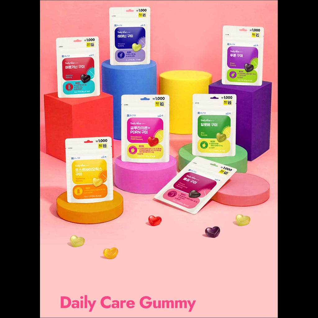 [Chong Kun Dang] Daily Wise Red Ginseng Gummy 21g (7 Days) - Premium 6-Year Korean Red Ginseng Extract Chews, Fatigue Relief, K-Beauty