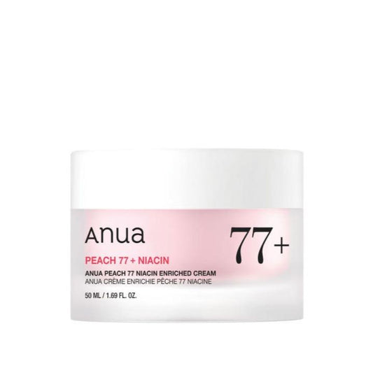 [Anua] Peach 77 Niacin Enriched Cream 50ml | Glass Skin Peach Collagen Hydrating Glow Cream, K-Beauty