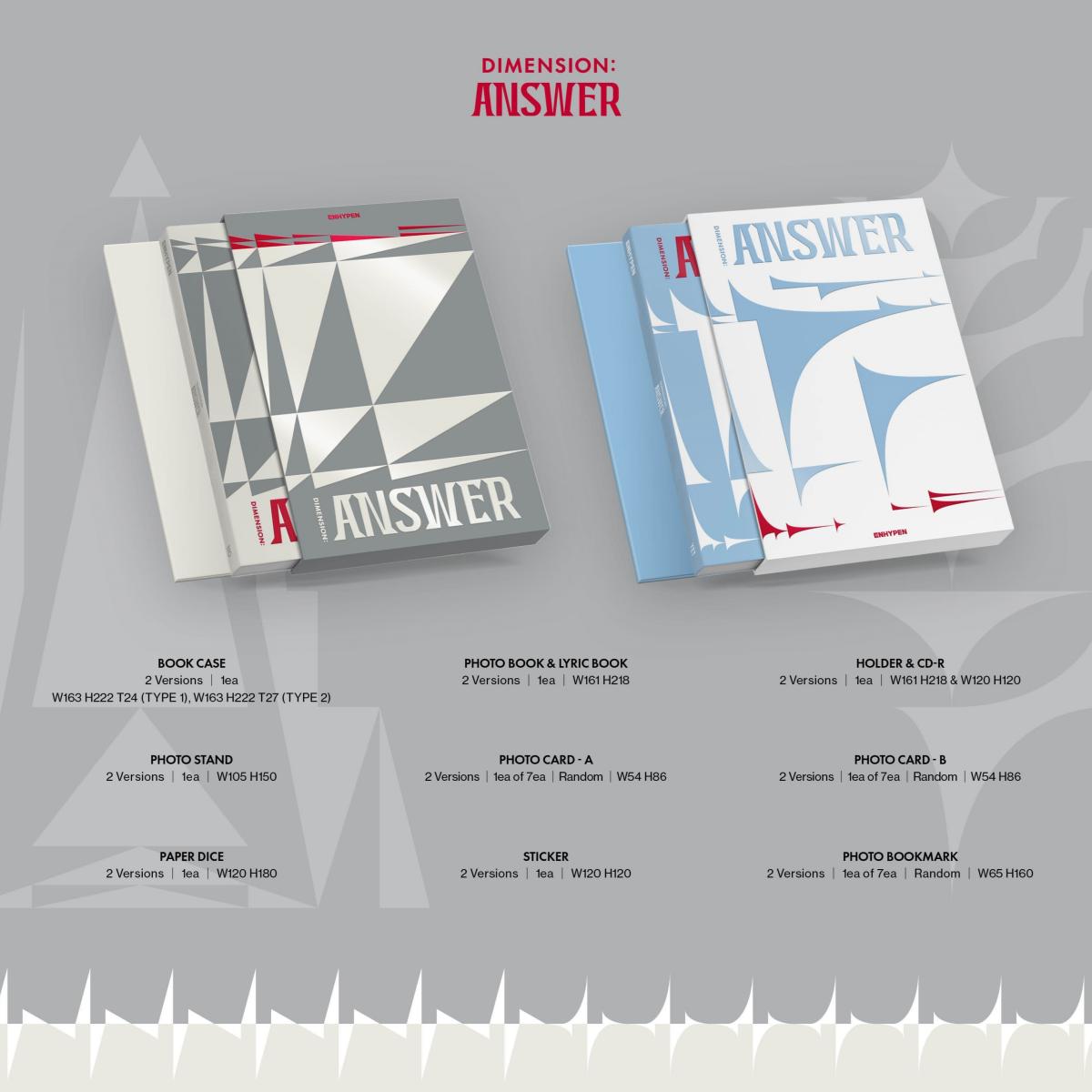 ENHYPEN DIMENSION : ANSWER