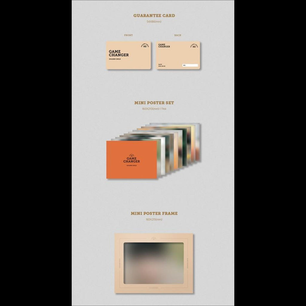 GOLDEN CHILD 2nd Album [Game Changer] Limited Edition