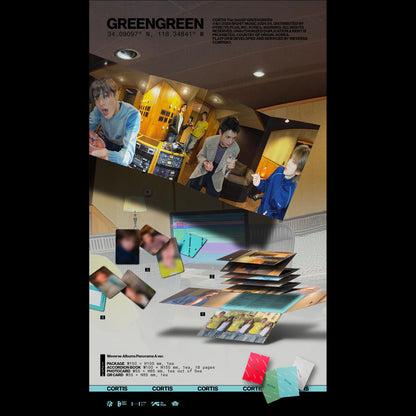 CORTIS [GREENGREEN] The 2nd EP Album (Weverse Albums ver.) + Free Gift