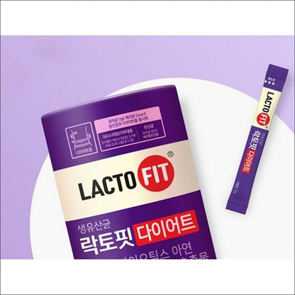 Chong Kun Dang LACTO FIT DIET 60 pcs, 120g / Probiotics, Zinc, Garcinia Cambogia Extract