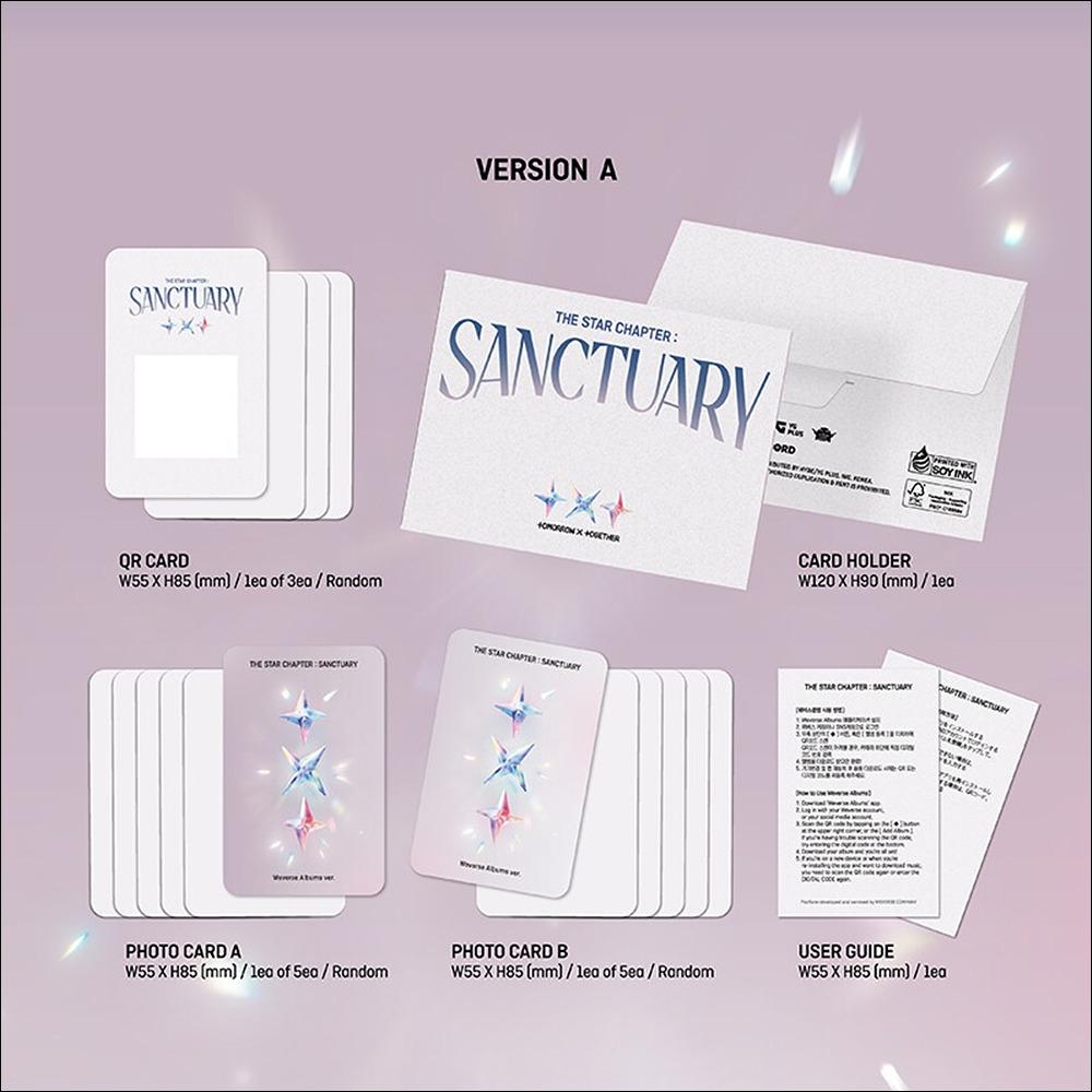 TOMORROW X TOGETHER - The Star Chapter : Sanctuary (Weverse Albums ver.)