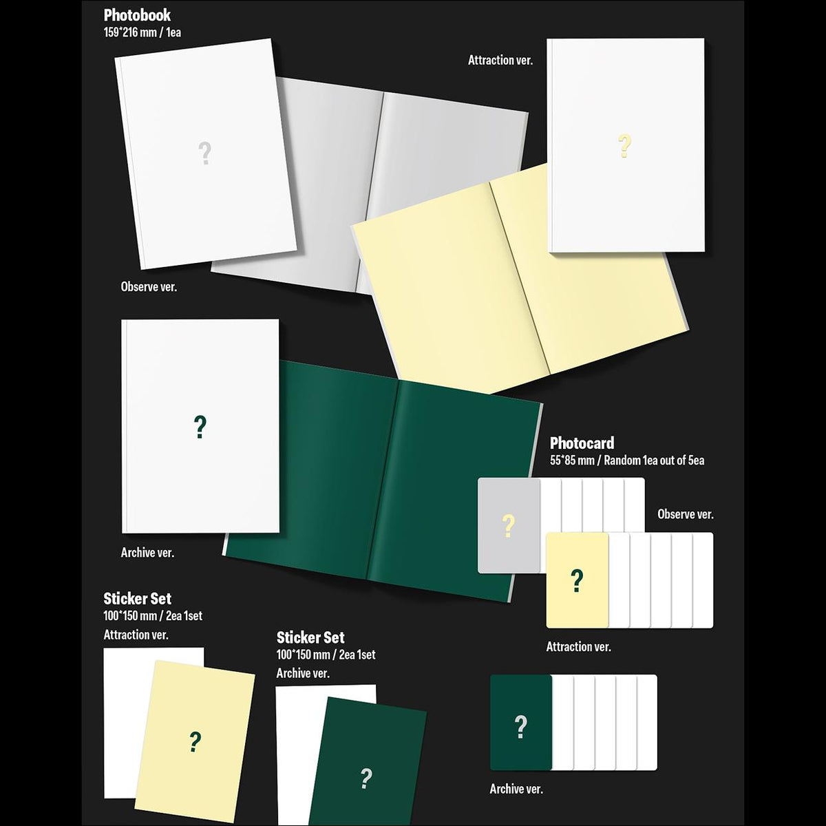 [Pre-order] AND2BLE 2nd Mini Album Sequence 02 Attraction KPOP Album Sealed + Free Gift