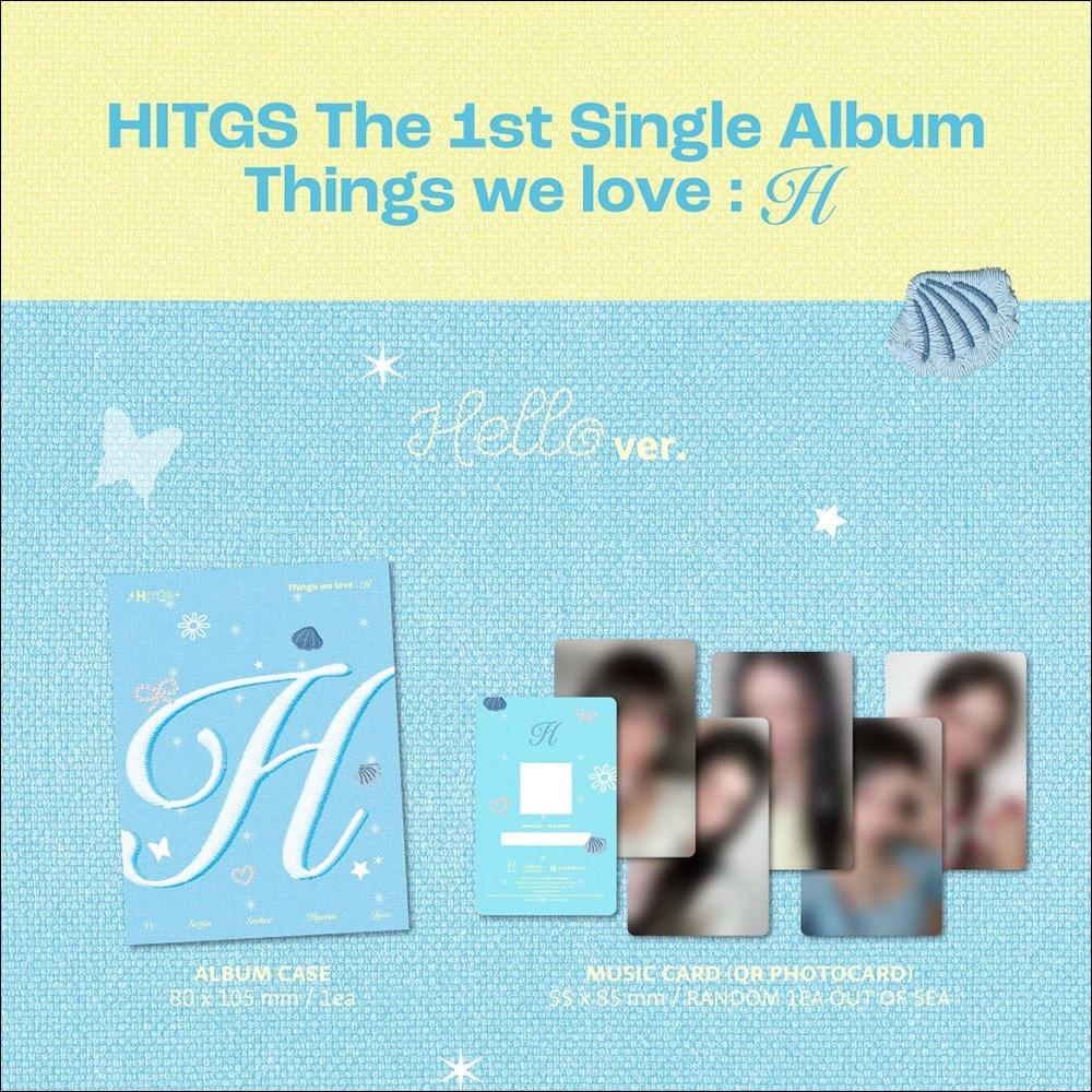 HITGS - Things we love : H EVER ver. Album (Hi ver. / Hello ver.)