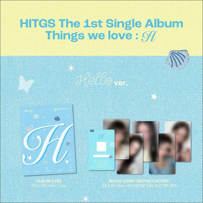 HITGS - Things we love : H EVER ver. Album (Hi ver. / Hello ver.)