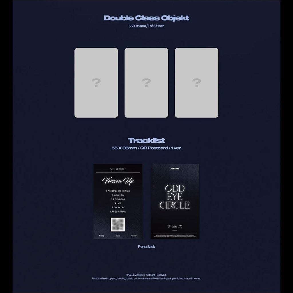 ODD EYE CIRCLE - Version Up Objekt Music Album ver.