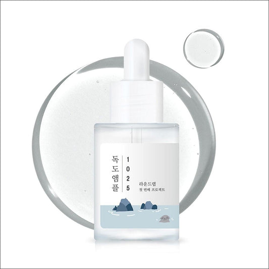 [Round Lab] 1025 Dokdo Ampoule 45g - Deep Sea Water Minerals, Intensive Hydration, Soothing & Barrier Care, K-Beauty