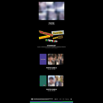 [Pre-order] ENHYPEN - THE SIN  BLISS (TAKE 1 Ver./TAKE 2 Ver./TAKE 3 Ver./TAKE 4 Ver.) + Free Gift
