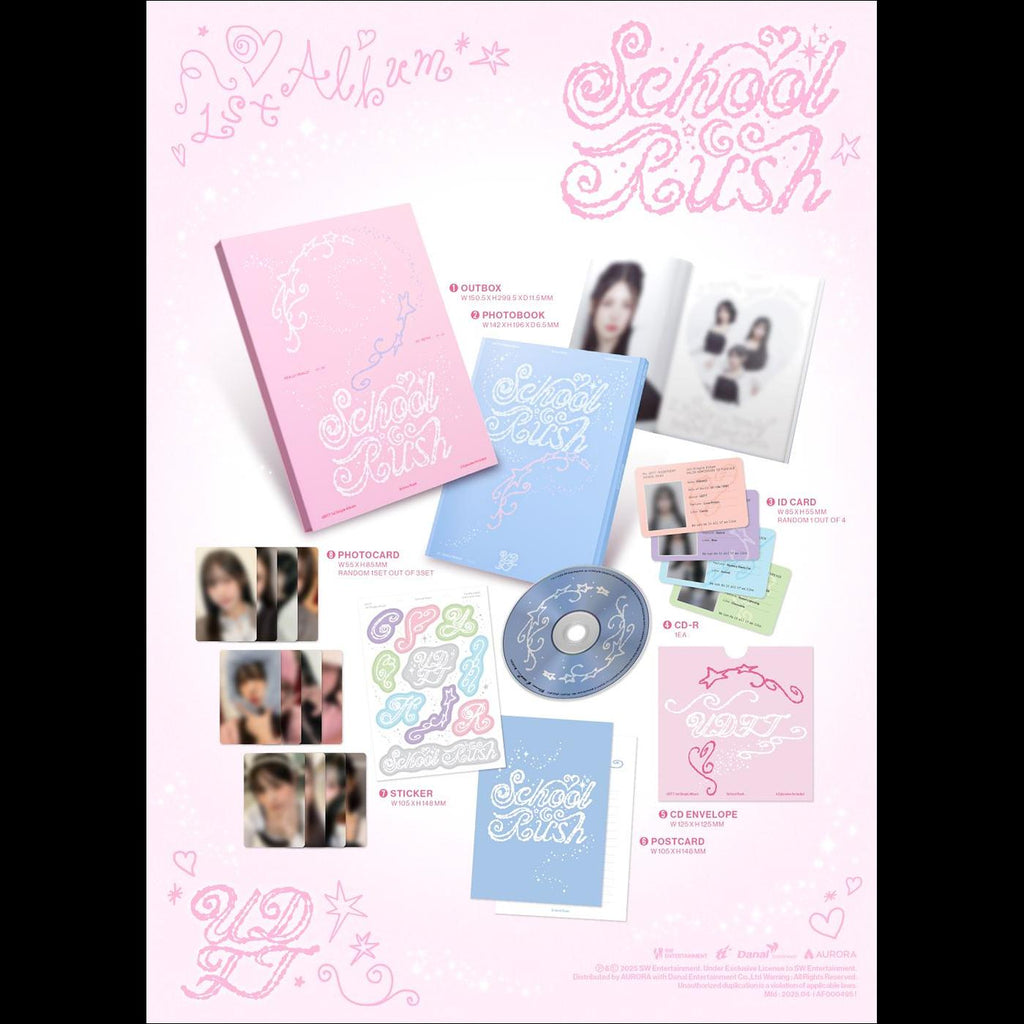 UDTT [School Rush] 1st Single Album