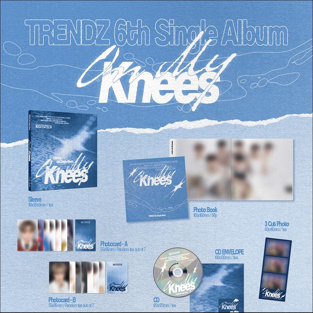 TRENDZ 6th Single Album [On My Knees]  + Free Gift