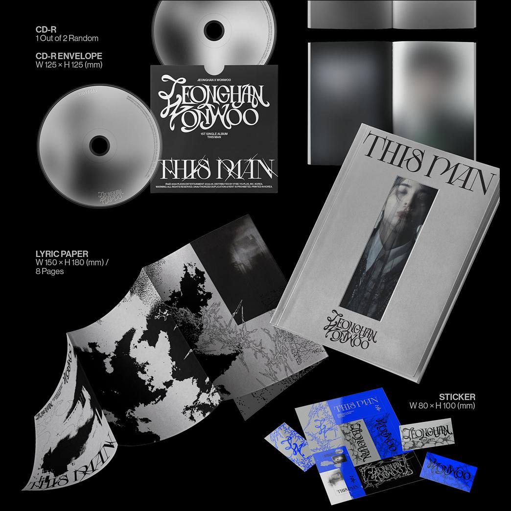 JUNGHAN X WONWOO(SEVENTEEN) - THIS MAN / 1st Single Album