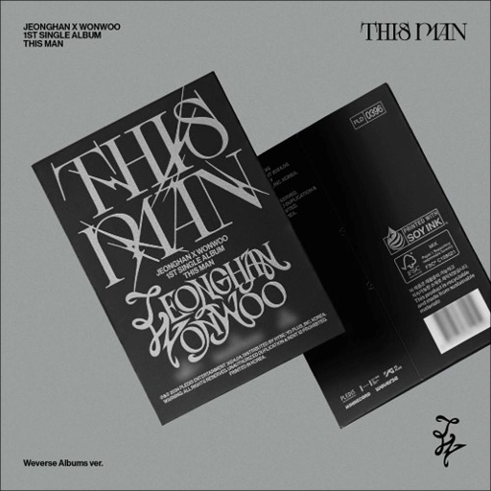 JUNGHAN X WONWOO(SEVENTEEN) - THIS MAN Weverse Albums ver.