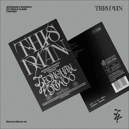 JUNGHAN X WONWOO (SEVENTEEN) - THIS MAN Weverse Albums ver.