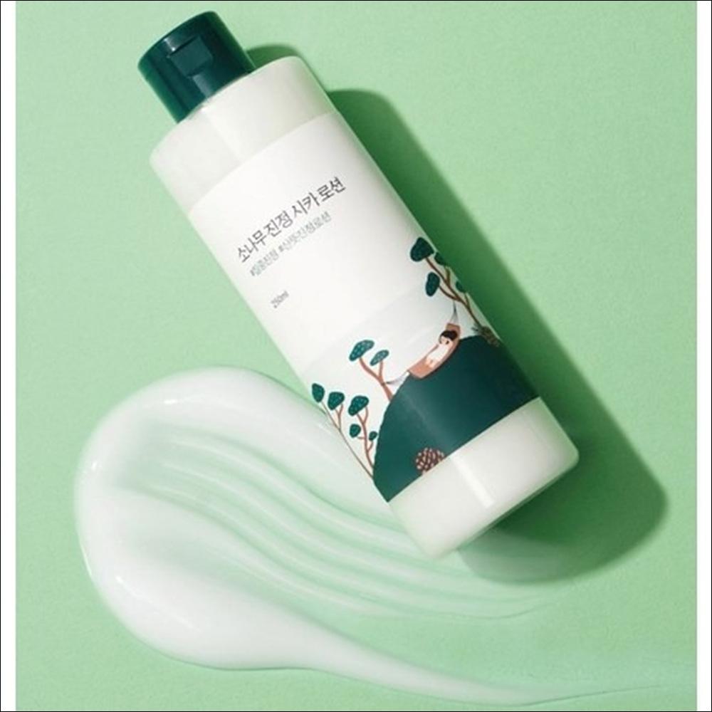 [Round Lab] Pine Calming Cica Lotion - Barrier Repair & Gentle Sebum Control, 250ml | Olive's K-beauty