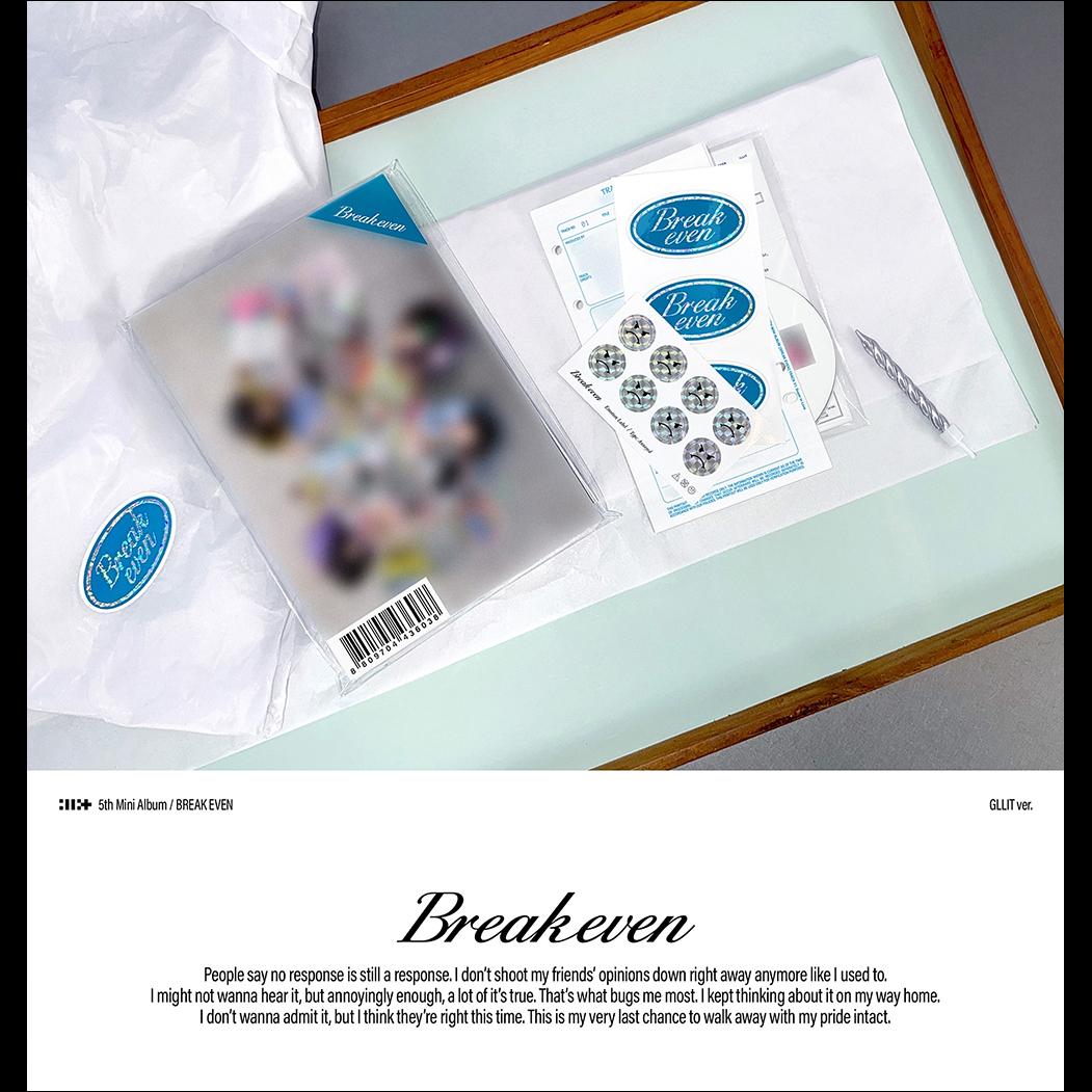 [Pre-order] ILLIT BREAK EVEN GLLIT Ver KPOP Sealed Album + Free Gift