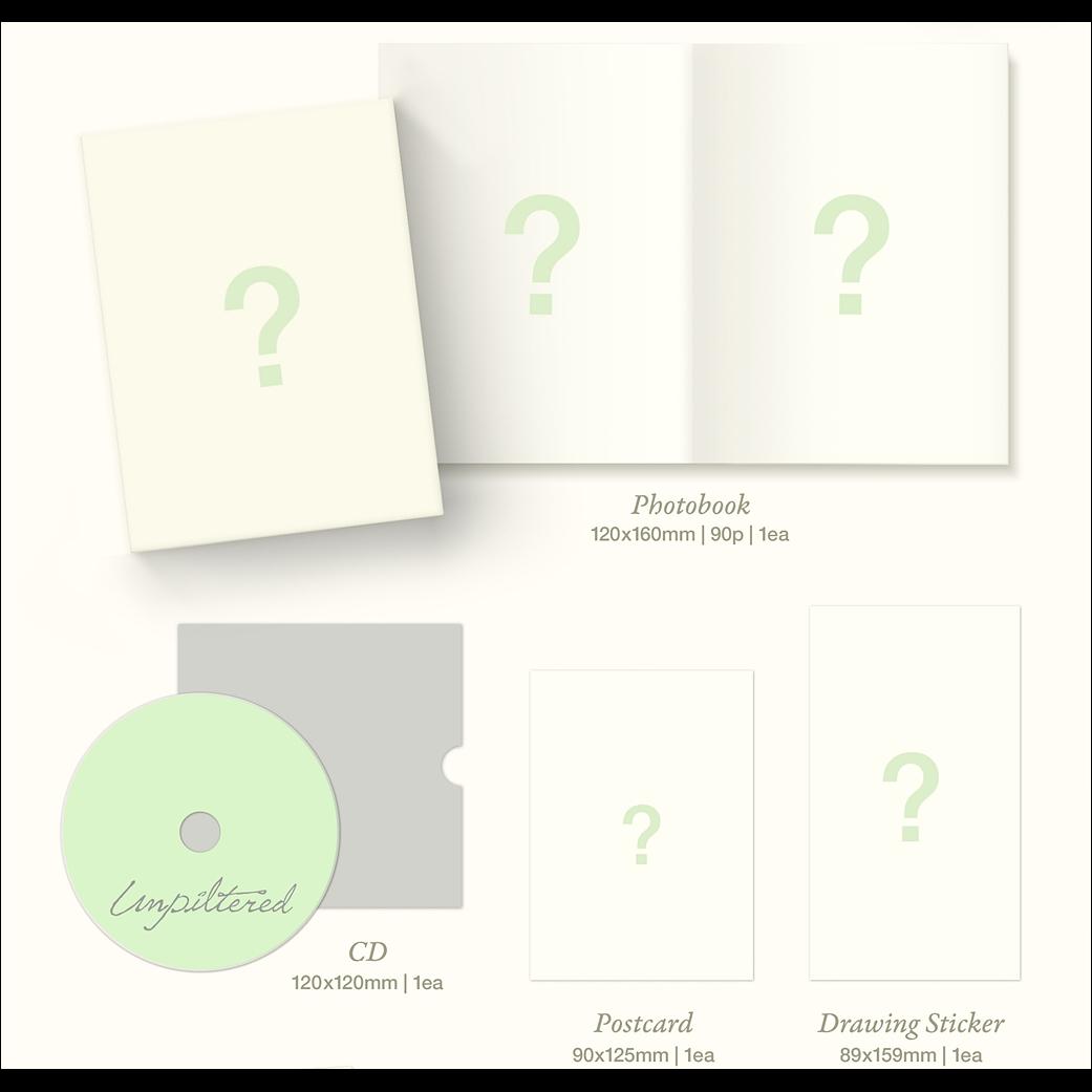 WONPIL(DAY6) - Unpiltered Album Book Pouch ver. + Free Gift