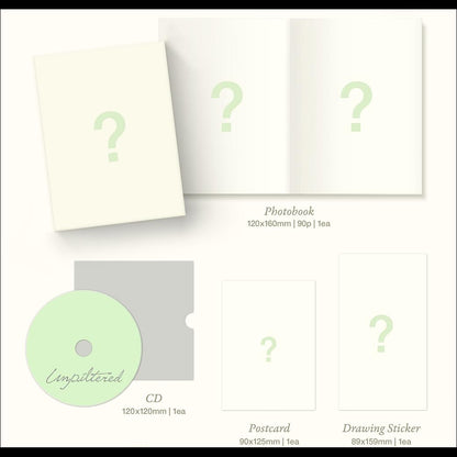 WONPIL (DAY6) - Unpiltered Album Book Pouch ver. + Free Gift