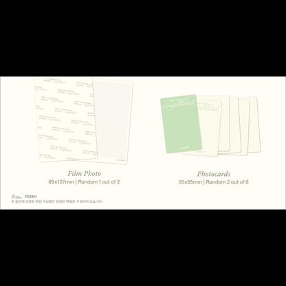 WONPIL (DAY6) - Unpiltered Album Book Pouch ver. + Free Gift