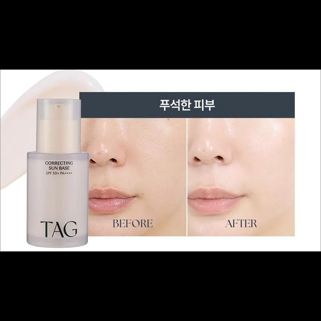 [Daiso x TAG] Correcting Sun Base SPF50+ PA++++ (32ml) - 3 Colors | Color Correcting Makeup Primer & Sunscreen, Viral K-Beauty Daiso Collection