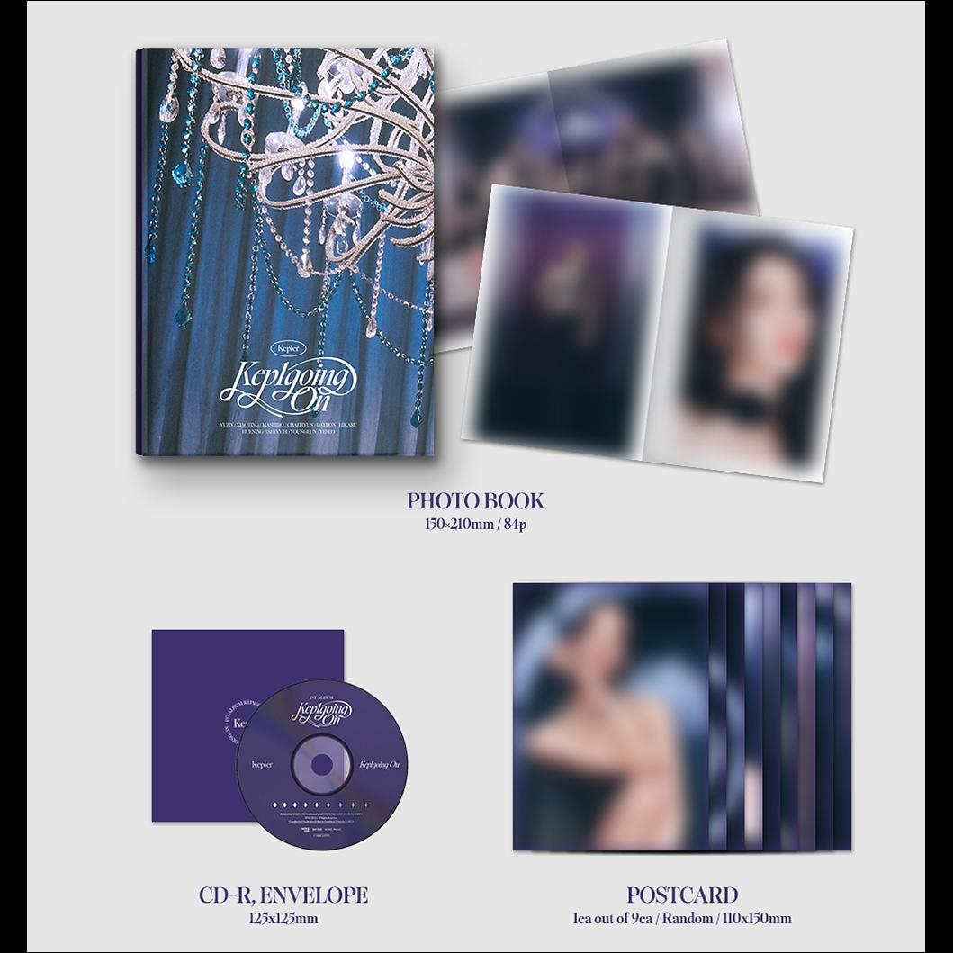 Kep1er - Kep1going On (Scene Ver. / Nous Ver.) / 1st Album
