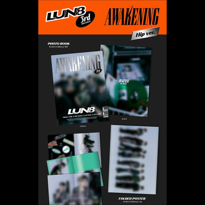 LUN8 - AWAKENING 3rd Mini Album (Nerd ver. / Hip ver.)