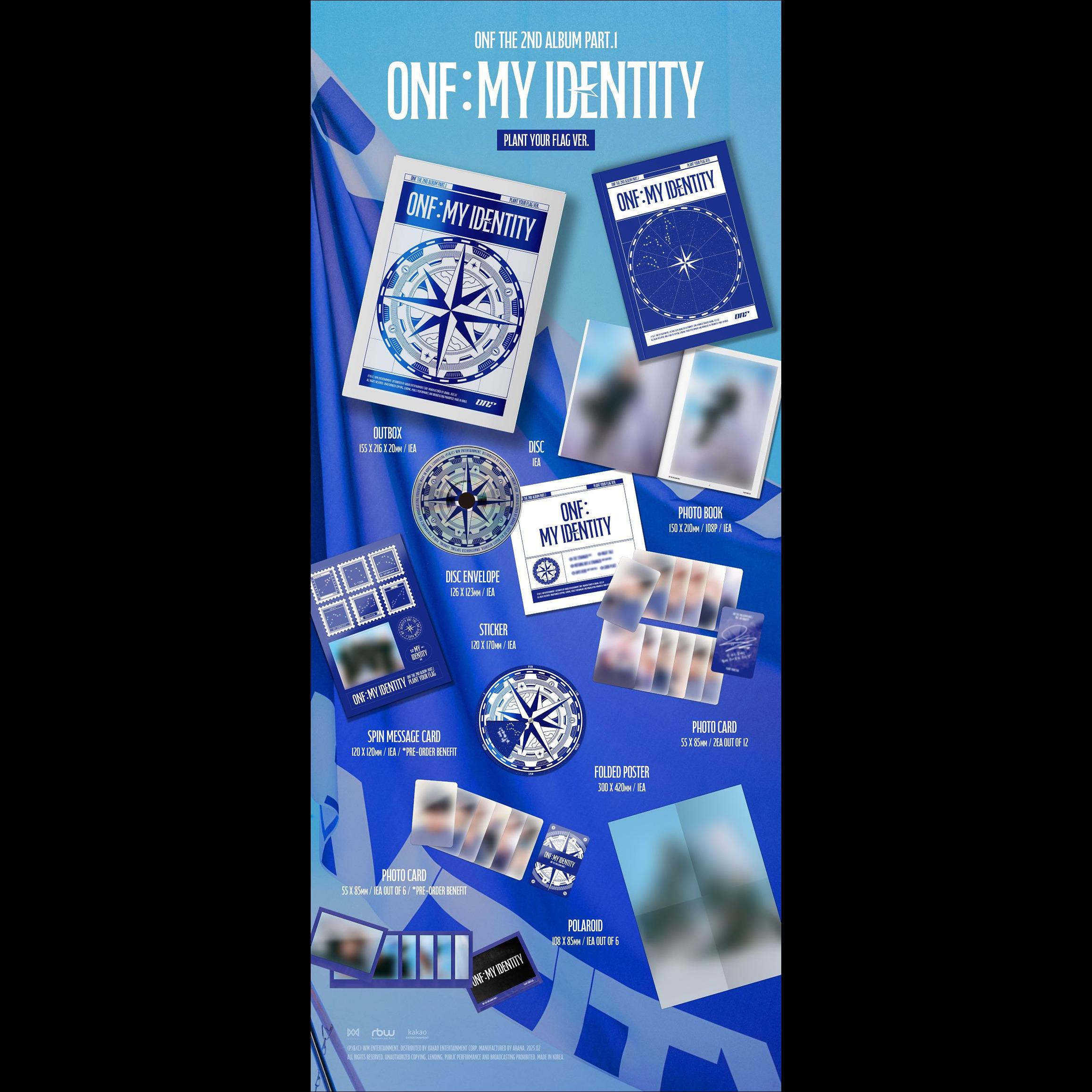 ONF - [ONF MY IDENTITY] The 2nd Album Part.1