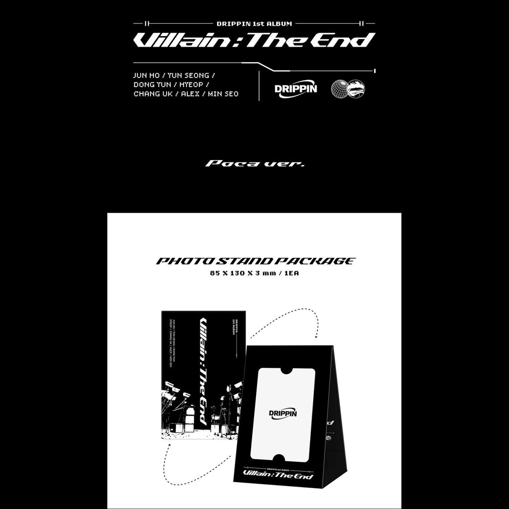 DRIPPIN Villain - The End (POCA) 1st ALBUM