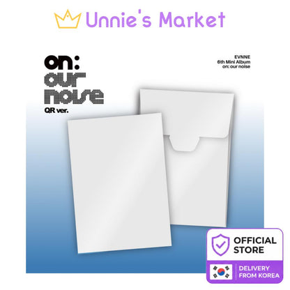 [Pre-order] EVNNE on: our noise QR Ver KPOP Album Sealed + Free Gift