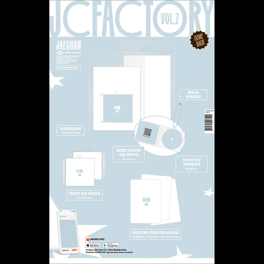 JAECHAN (DKZ) - JCFACTORY vol.2 (PLATFORM Ver.) / 2nd Mini Album