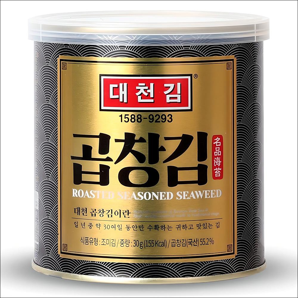 DAECHEON Gobchang Gim (Korean Gim/Seaweed)