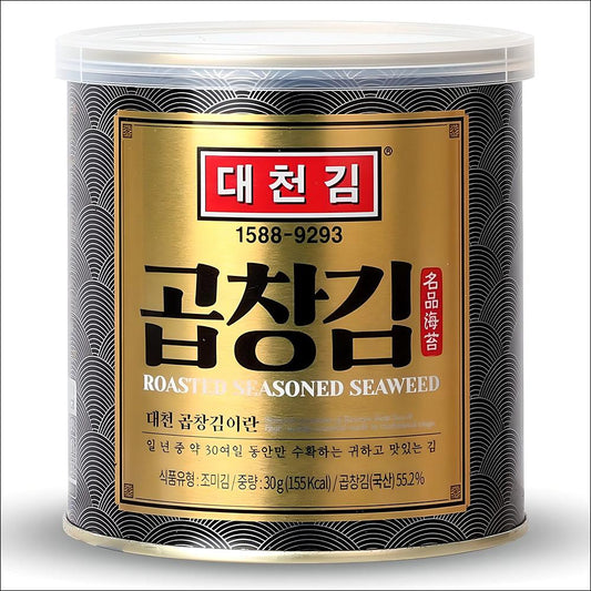DAECHEON Gobchang Gim (Korean Gim/Seaweed)