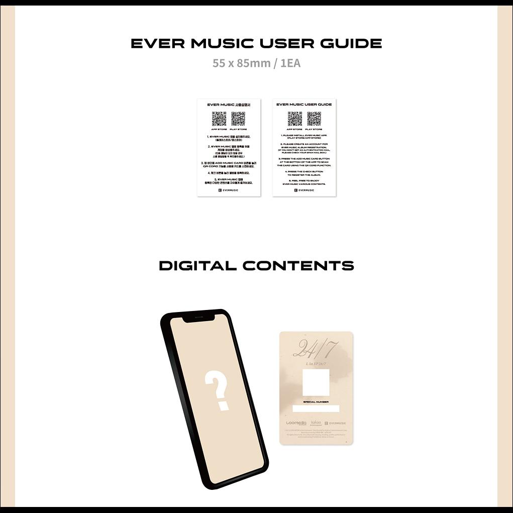 L (Infinite) - 24/7 EVER ver. Album