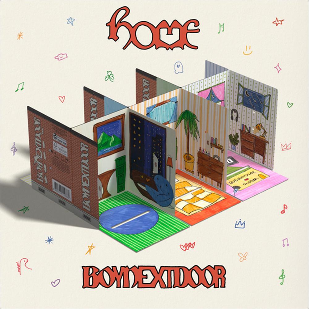 BOYNEXTDOOR [HOME] 1st Studio Album (Weverse Albums ver.) + Free Gift