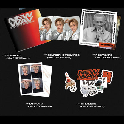 TREASURE [NEW WAV] 4th Mini Album (RAW VER.) + Free Gift
