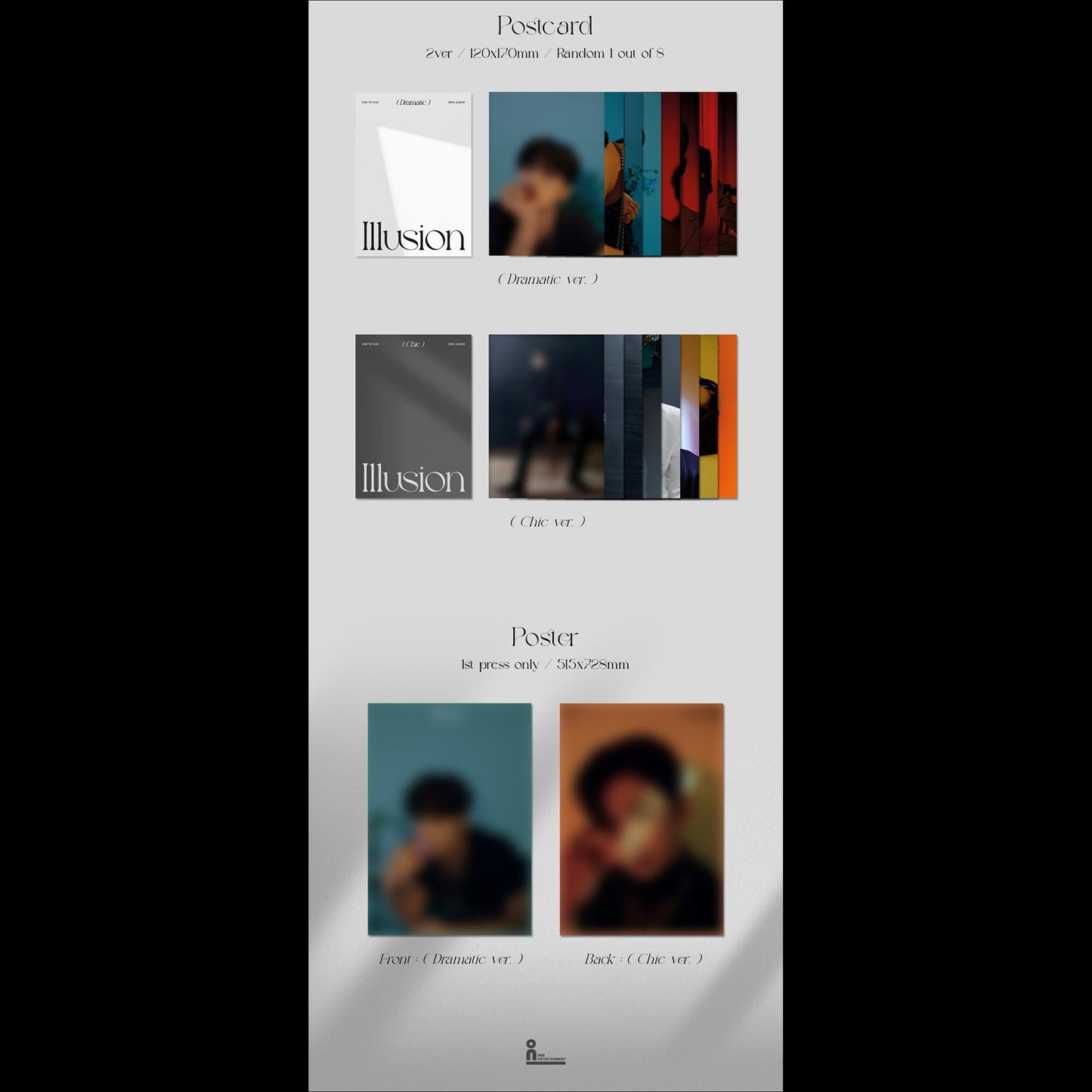 KIM YO HAN [Illusion] WEi XI KIM YOHAN 1st Mini Album