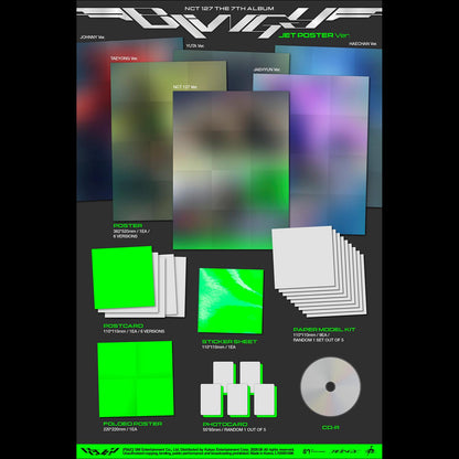 [Pre-order] NCT 127 [BLINGY] JET Poster Ver. + Free Gift
