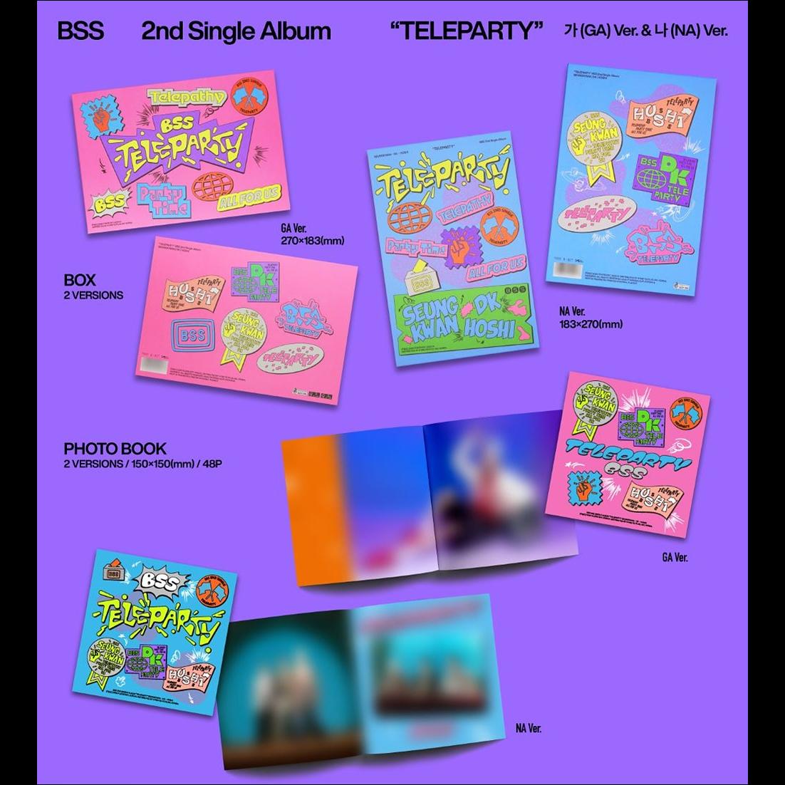 [NO POB] BSS (Seventeen) - TELEPARTY 2nd Single Album