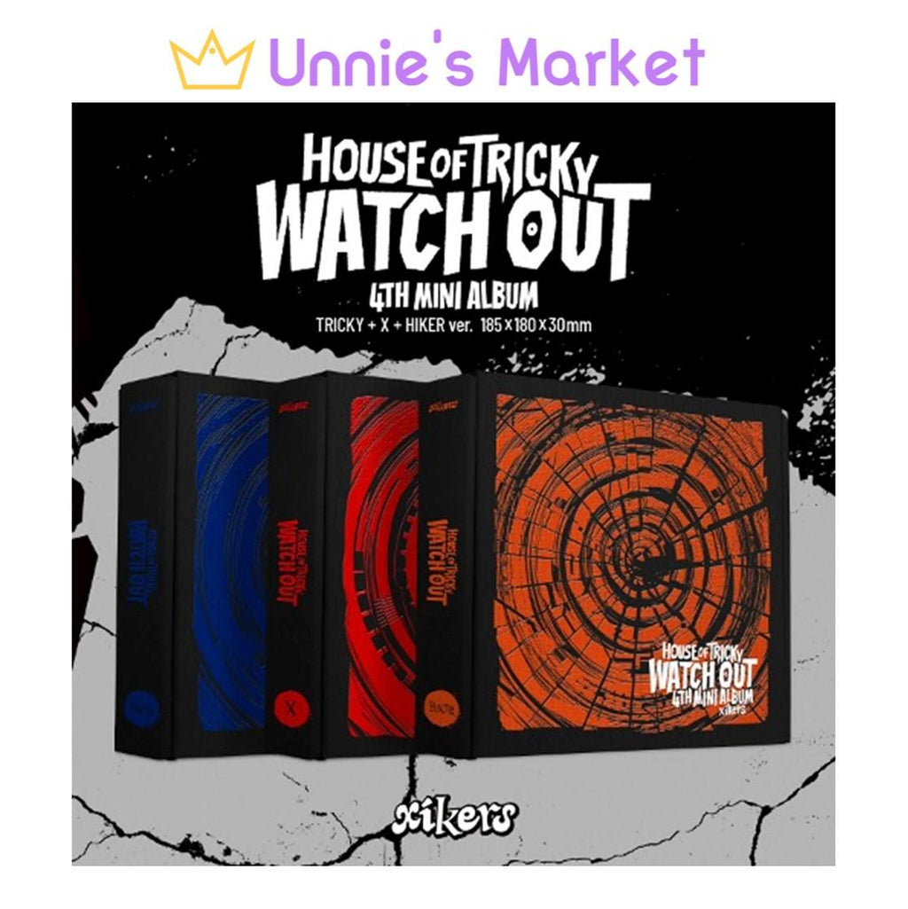 [SET] xikers [HOUSE OF TRICKY : WATCH OUT] (TRICKY ver. / X ver. / HIKER ver.)
