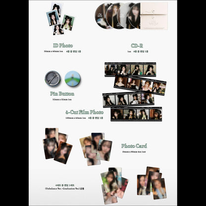 QWER [CEREMONY] (Unbalance Ver. / Graduation Ver.) / 4th Mini Album + Free Gift