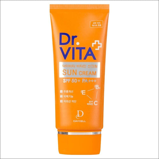 Dr.Vita Vitamin Sun Cream SPF50+ PA+++ 50g – Brightening & UV Protection Sunscreen