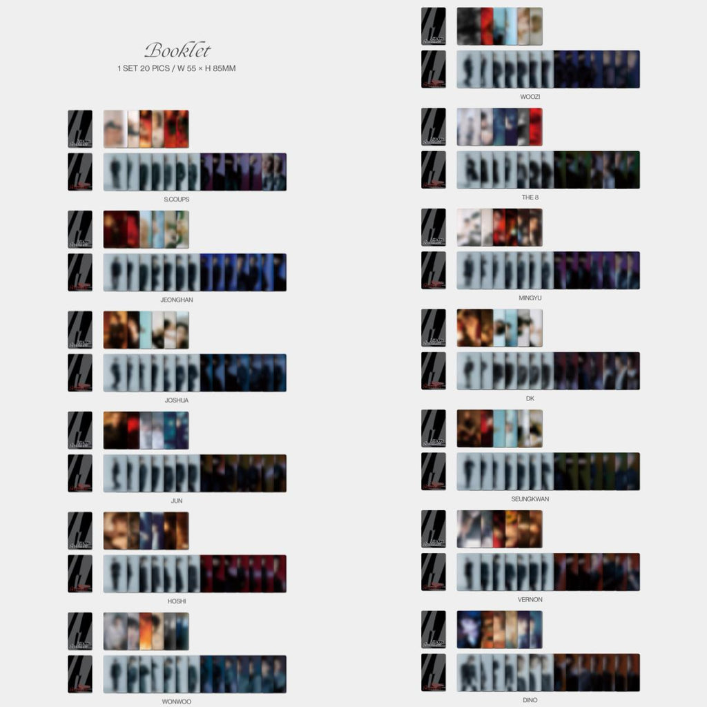 SEVENTEEN - Attacca Carat Ver.(RANDOM)