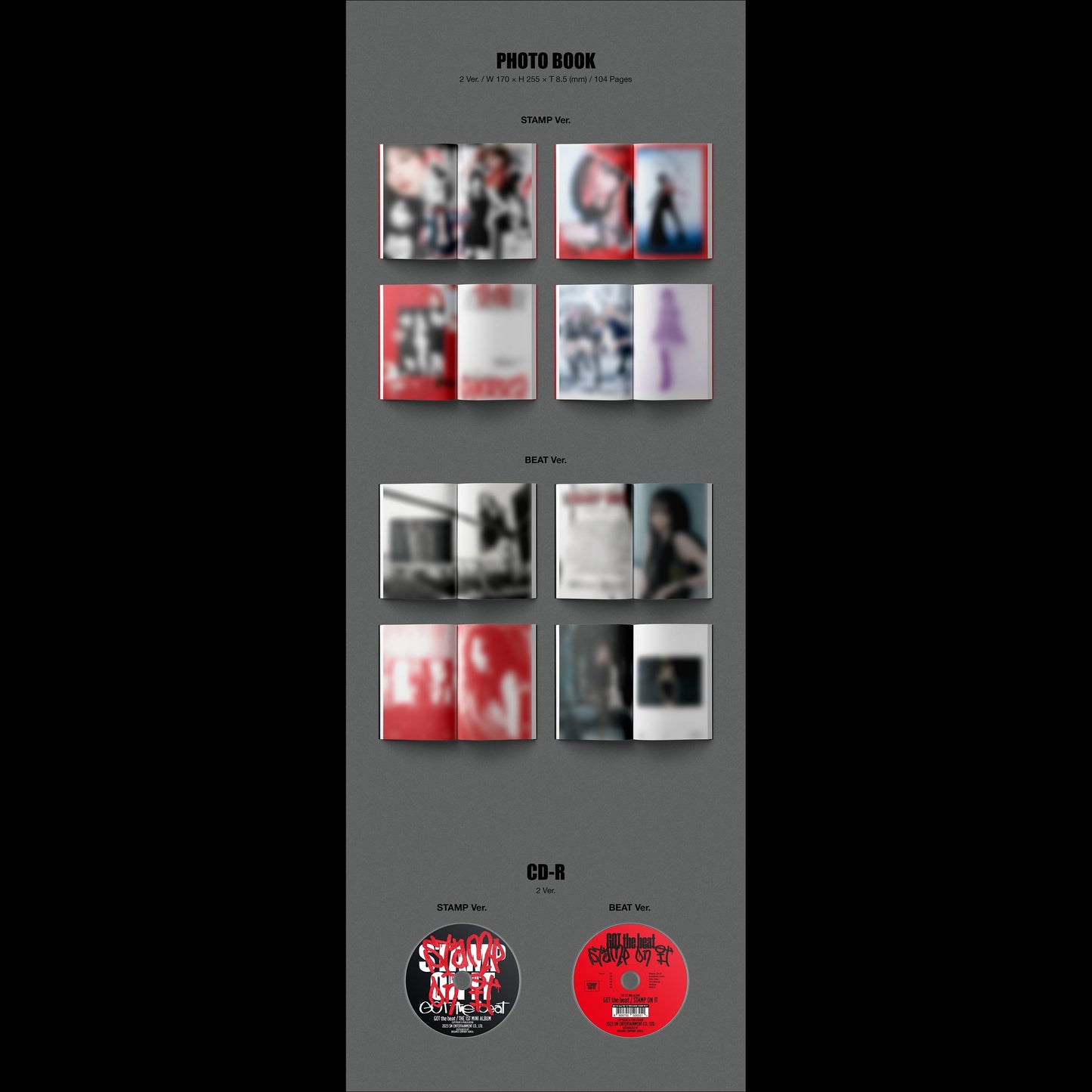 GOT the beat Stamp On It / The 1st Mini Album