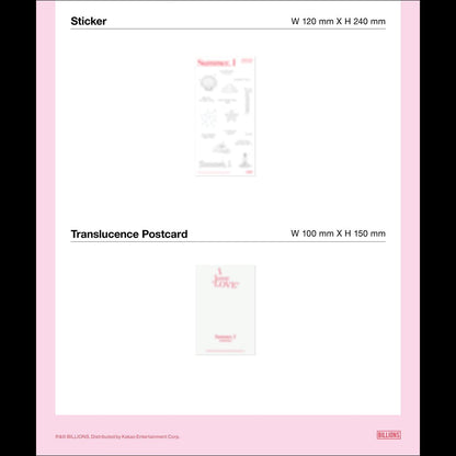 [Pre-order] JEONG EUNJI [SUMMER,_I] 5th Mini Album + Free Gift