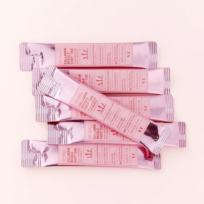 [VT COSMETICS] Collagen Reedle Shot S50 Facial Boosting First Ampoule - Anti-Aging Firming Booster Skincare, 2ml x 6ea (1 Pack) | Olive's K-beauty