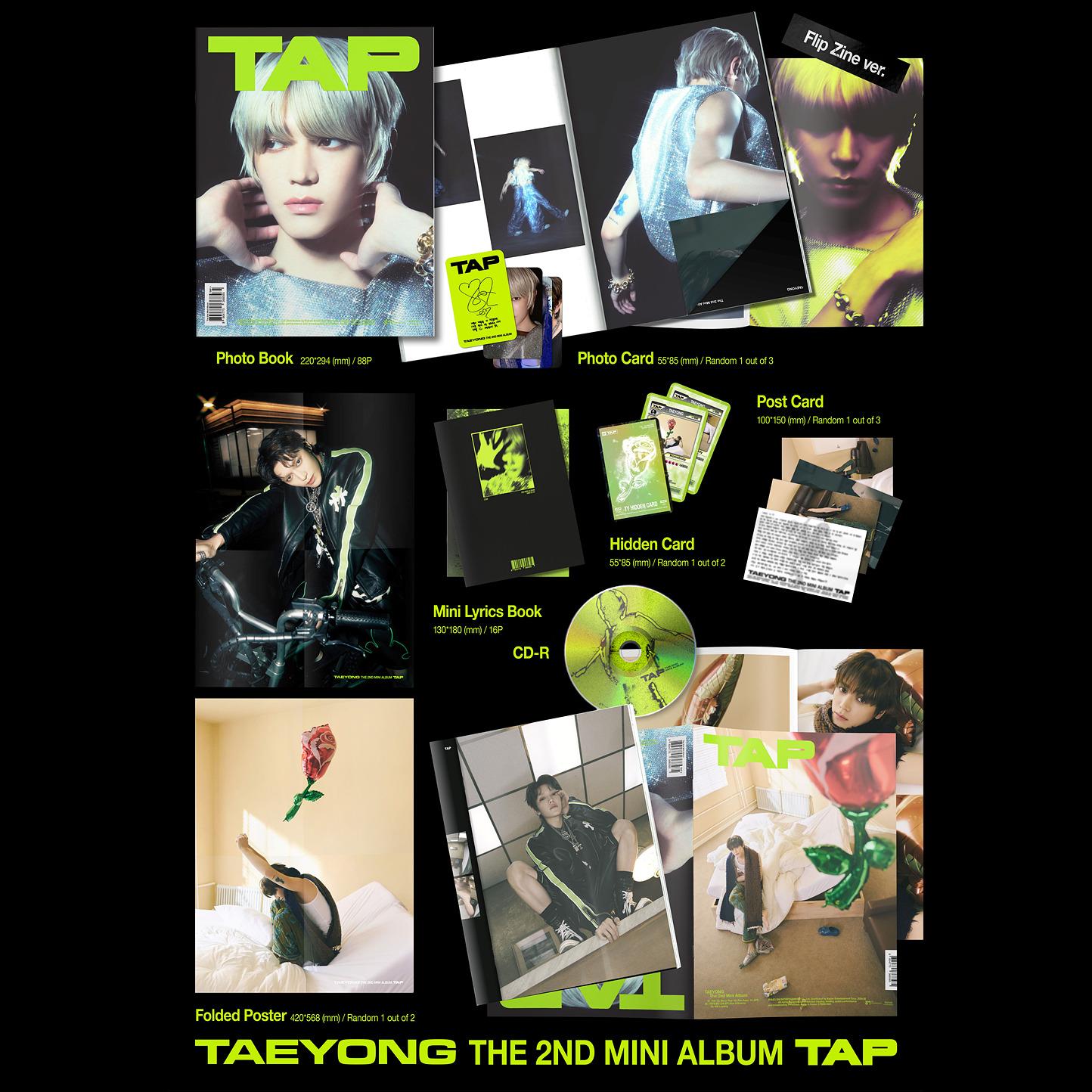 TAEYONG(NCT) - TAP Flip Zine Ver. Album