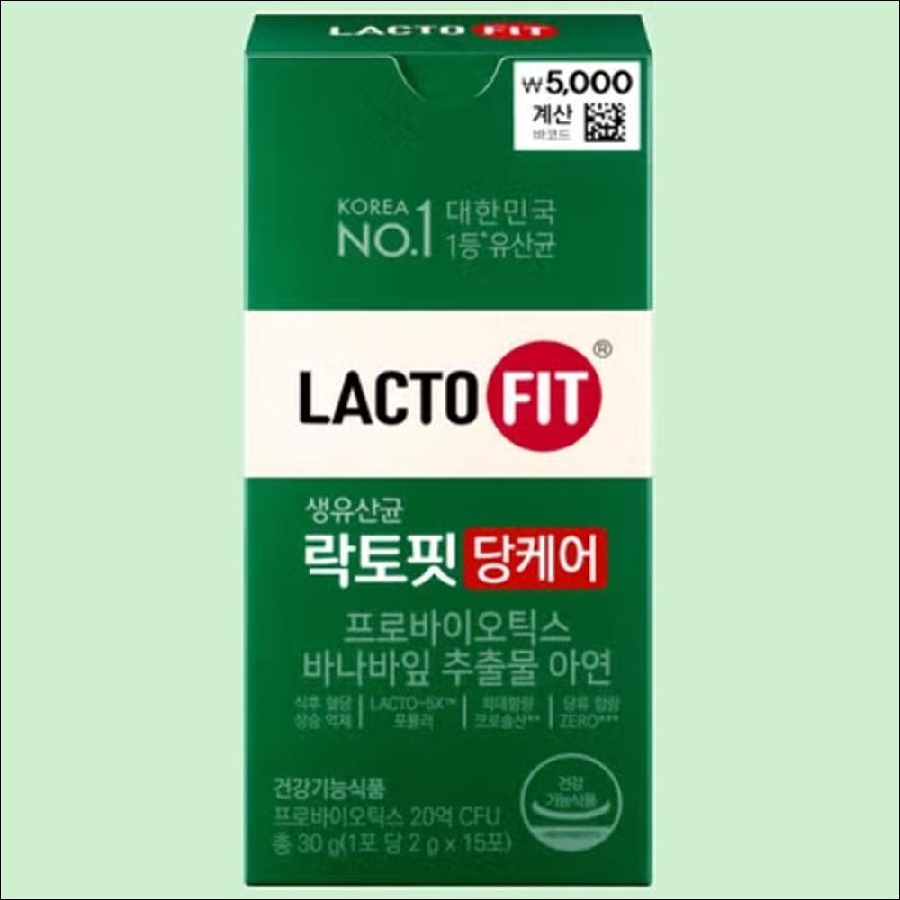 Chong Kun Dang Health LACTO FIT Blood Sugar Care 15~90 PCS