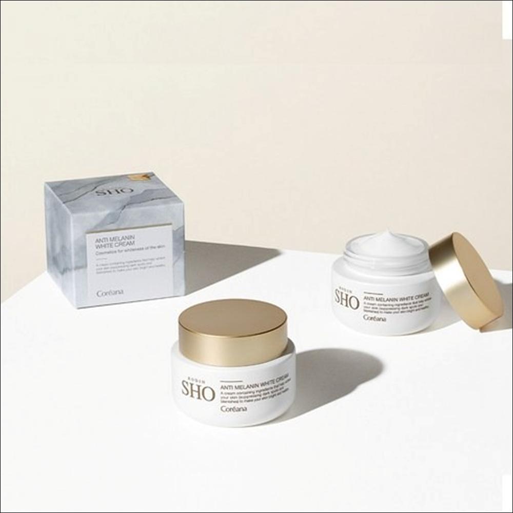 Coreana Rodin Show Anti-Melanin Whitening Cream 50ml – Niacinamide 5% Brightening Cream